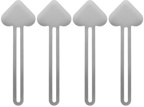 GARIOUANS 4pcs Metal Tube Squeezer Tool Set for Artists – Stainless Steel Paint Tube Roller Dispenser for Oil Paint, Creams, and Lotions with Heart-shaped Design, Manual Pigment Pressers
