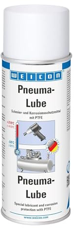WEICON Pneuma-Lube 400 ml Schmiermittel + Korrosionsschutz für Druckluftgeräte | Druckluftöl, Schmiermittel, Korrosionsschutz, für Pneumatikwerkzeuge und Druckluftgeräte