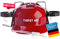 GOODS+GADGETS Casco para Beber; Casco de obrero de la construcción con Sistema para Beber; Accesorio para Fiestas con Soporte para latas Artículo de Broma