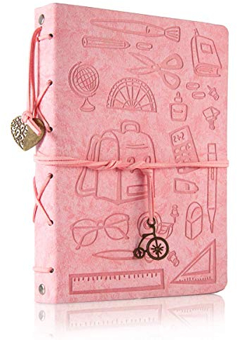 ThxMadam Scrapbook Cuero Álbum de Fotos Álbumes de Recortes Libro de Visitas de Boda con 60 Páginas Negras para Regalo de Valentín Día de Aniversario Navidad Cumpleaños para Esposa Hija Madre