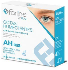 Farline GOTAS OCULARES HUMECTANTES CON ACIDO HIALURONICO AL 0,2% 20 UNIDOSIS