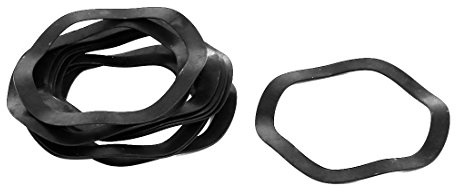 sourcing map 10pcs Rondelle Ondulée à Compression 40mm Dia. int. 50mm | Dia. ext., épaisseur 0,5mm
