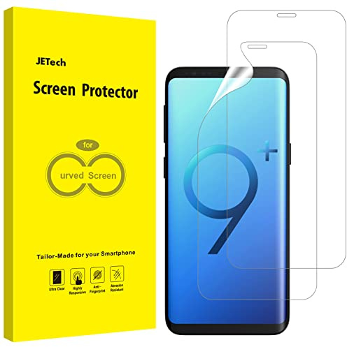 JETech Pellicola Protettiva per Samsung Galaxy S9 Plus S9+, Film Ultra HD TPU, Confezione da 2