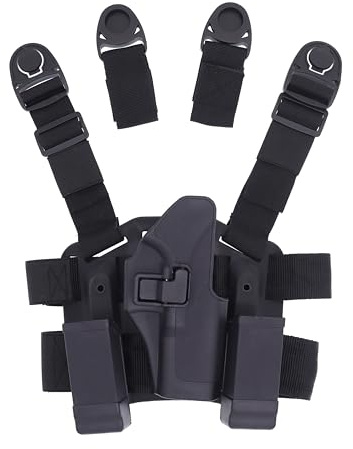 Beinholster Airsoft Pistole Jagd Pistolenholster Gl0ck Serie 17 19 22 23 31 32 Rechtshänder Drop