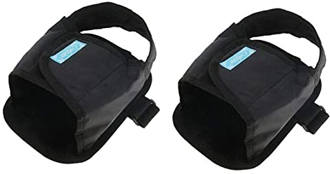 Correa De Sujeción Del Reposapiés Para Silla De Ruedas De 2 Piezas, Cinturón De Seguridad Para El Asiento De La Silla De Ruedas, Antideslizante Zapatos Fijos De Seguridad Para Silla De Ruedas