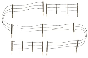 Woodland Scenics A3000 Barbed Wire Fence O Gauge