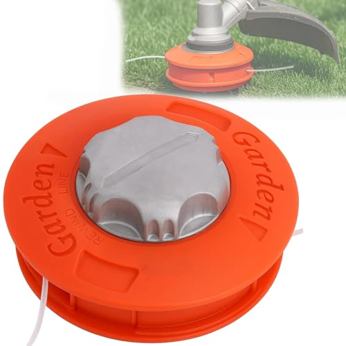 Poweka Cabezales Desbrozadora Universal M10 x 1.25 | cabezal de repuesto de aluminio, Recortaborde Eléctrico Desbrozadora Gasolina de Jardín