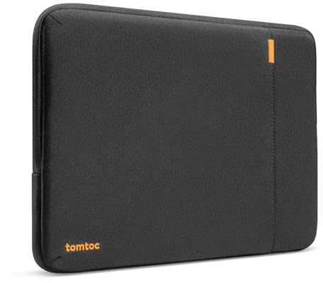 tomtoc 360° Custodia per Tablet per 13 Pollici iPad Air M3/M2 2025-2024, 13 Pollici iPad Pro M4 OLED 2024, 12,9 Pollici iPad Pro M2&M1, Con scomparto per accessori, Adatta a Magic/Smart Keyboard Folio