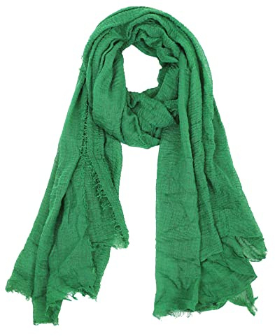 Van Der Rich ® - Schal mit fein gekreppter Oberfläche für Damen und Herren