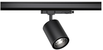 Paulmann 96557 Spot sur rail LED ProRail3 Kratos 50° 2000lm 18,5W 4000K 230V Noir système d'éclairage sur rail