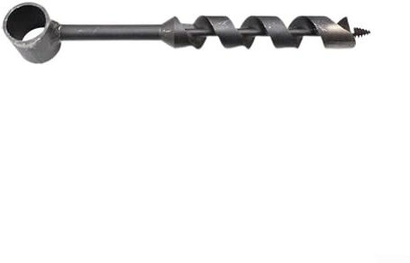 Lioaeust Handbohrer Wrenc, Survival Tool Drill Bit Hand Auger Wrench Wood Drill Manual for Outdoor Bushcraft Woodworking Camping (25mm), 1118614511