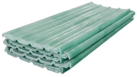 Wetterfest Dachpaneele,Wellplatten Profilblech Trapezblech,1.5 Mm Dick für Garagen, Schuppen, Gewerbegeb,Schlagfestigkeit 70 Kg Dachblech für Gerätehaus,2/6/7/9/10/12 Stück (0.9x0.5m/35x20in,7 Pcs)