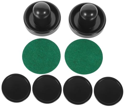 Vaguelly Eishockey-Pucks Für Tischhockey Runde Hockey-Pucks Airhockey-ersatzteile Kleine Für Spieltische Zubehör Für Tischhockeyspiele Für Airhockey
