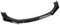 Auto Frontlippe Frontspoiler für Benz E Class (4door) W212 2010-2013, Frontstoßstange Spoiler Auto zubehör Frontlippe Spoiler Protector Splitter Kit Frontspoiler Lippe,A-Black