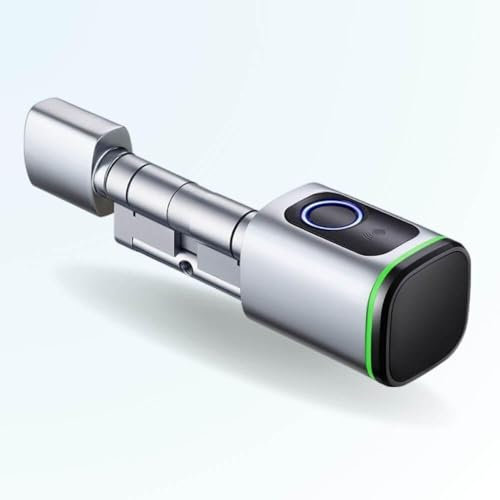 BT Security Cylindre électronique de Serrure connecté locky-10 Bio à Empreinte Digitale et Badge RFID