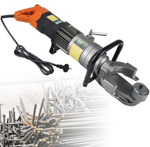 Cintreuse Tube Acier Electrique, Plieuse Électrique pour Barres D'armature 220 V, Machine À Cintrer Les Barres D'armature Hydraulique Portable Jusqu'À 16 22 25 mm, Angle deCintrage de0 À 90 °,25mm