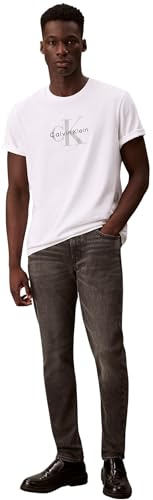 Calvin Klein Uomo Jeans Taper Hearst Grey Slim Fit, Grigio (Hearst Grey), 30W/34L