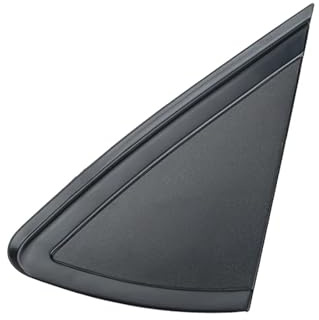 QASULER For VW, for POLO, for 5 6R GTI Sedan, for Vento, 2011-2018, rétroviseur latéral de porte d'aile, coin de miroir latéral, moulure triangulaire, couvercle de panneau de revêtement d'habillage Ca