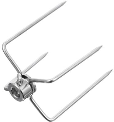 ifundom Forchette per Barbecue in Inossidabile 304 Accessori per Esterni Forchette Robuste per Carne Strumenti per Barbecue Punte per