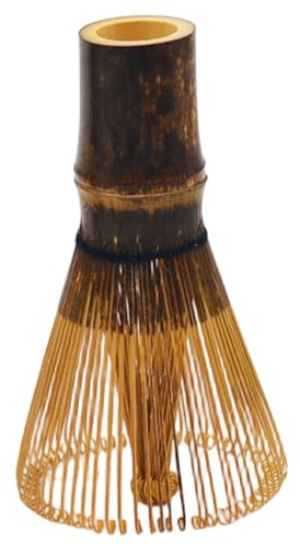 100 Prong Natural Bamboo Matcha Whisk, Professional Handheld Matcha Whisk Replacement for Japanese Tea Making