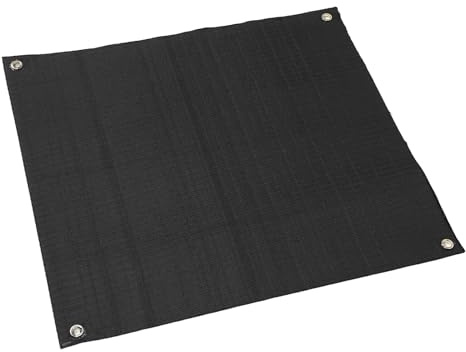 BIUDECO Red de Contención para Tiro 2 Mm de Grosor Red de Seguridad Negra 50x50 Cm para Práctica y Campo de Tiro para Atrapar Flechas Resistente y Portátil