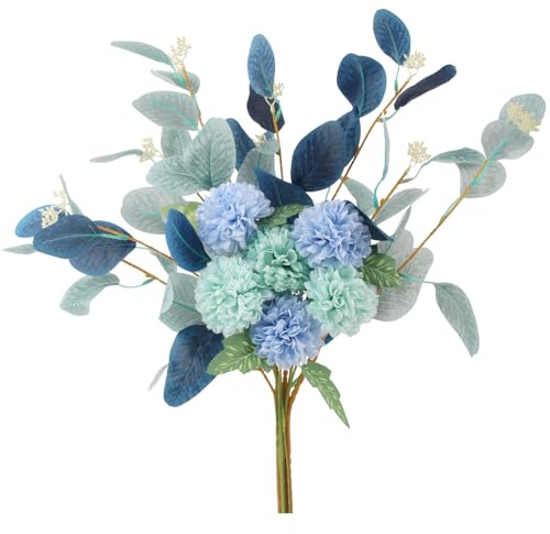 JINXIAN Artificiali di Eucalipto Bouquet 48 cm Piante Finte da Interno