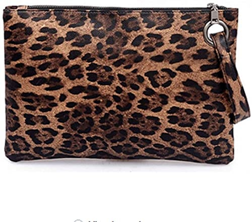 Fioeyr Oversized Clutch Bag Purse, Womens Large PU leather Evening Wristlet Envelop Handbag