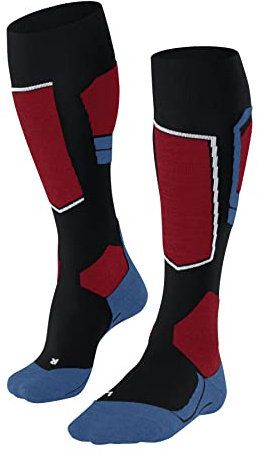 FALKE SK4 Advanced Kniestrümpfe Skiing black (3006), 42-43