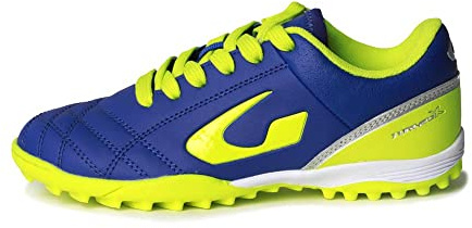 GEMS TFM02-0426 Scarpa TORNEO X JR Sneaker Male Bleu/Jaune Fluo/Gris EU 33