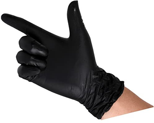 Tnfeeon Reinigungshandschuhe, Lebensmittelhandschuhe mit Ausgezeichneter Berührungsempfindlichkeit für die Fabrikwerkstatt (L)