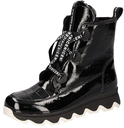 2Go Fashion Femme 8980-601 Botte Tendance, Noir/Blanc, 39 EU