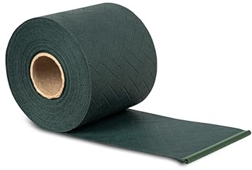 COVER IT Nastro Frangivista Verde PVC 240 g/m² 19 cm x 26 m, 20 Clip | Nastro privacy impermeabile e resistente ai raggi UV per recinzione, giardino, balcone e ringhiera esterna
