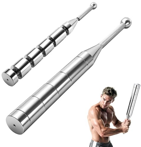 Axiqunel 13,6 kg verstellbare Macebell Clubbell, Stahl-Streitkolben, Krafttrainingsgerät für Ganzkörper-, Muskel-, Schulter-, Griff- und Unterarmtraining, 9 Gewichtsoptionen (4 - 13,6 kg)