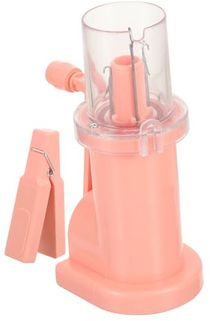 Parliky Macchinario Tricotin Manuale in ABS Robusto Mini Macchina per Maglieria Te Creatore di Cordoncini per Braccialetti e Collane Strumento Artigianale per Principianti