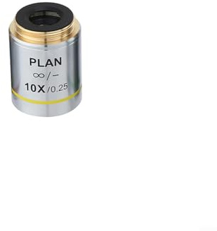 1 Packung 4 x 20 x 40 x 60 x 100 x Plan Infinity achromatisches Mikroskop-Objektiv mit 202 mm RMS-Gewinde Antireflexbeschichtung für Olympus biologische Laborforschung und ()