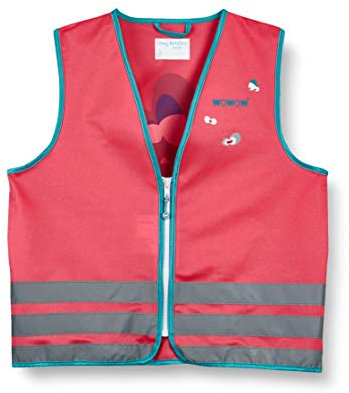 Wowow Crazy Monster Reflexweste Rosa/Silber M