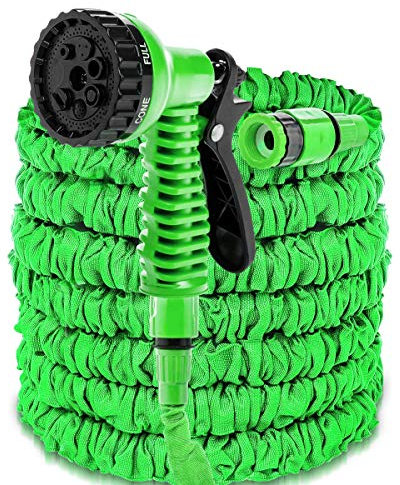 NAmobile Gartenschlauch Dehnbarer Wasserschlauch Flexibel 37,5m Wasser Pool Flex Schlauch