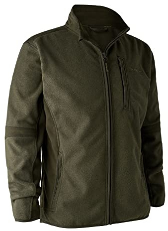 Deerhunter Gamekeeper Bonded Fleece Jacket - Graphite Green XXX-Large Green - Hunting jacket insulated weatherproof for Men