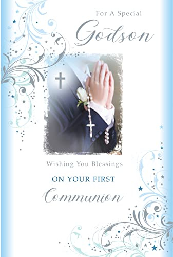 To A Special Godson On Your First Holy Communion Card Lovely Verse