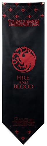 game thrones house of the dragon - game thrones Targaryen Haus flagge 149X45CM