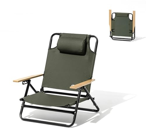 2er-Set Relax Liegestuhl Outdoor Faltbar Mit Armlehne Aus Holz Und Gepolsterter Kopfstütze Strandstuhl Klappbar Leicht Verstellbare Rückenlehne Sonnenliegen Für Den Außenbereich Gartenliege