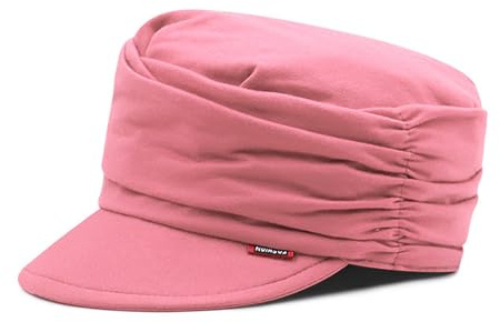 AIDIER Damen Weiche Schirmmütze mit Falten Newsboy Cap für Damen Frauen Schirmmütze für Chemo Frauen BallonmüTze Newsboy Cap Chemo Turban für Haarausfall Damen Baskenmütze Slouchy Bonnet