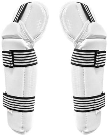 Taekwondo-Schienbeinschoner für Kickboxen, Karate, Sparring, Taekwondo-Ellenbogenschoner für Kampfsport, Kickboxen, Ellenbogenschutz, Unterarmschutz für Taekwondo