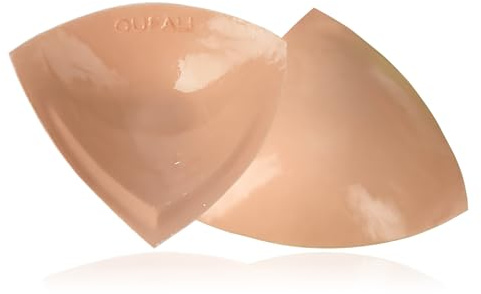 Large Size Lift Inserts Sticky Bra Lightly Padded for Large Bust Adhesive Lifting Bras for D+ Cup Reusable Washable Size XL Beige