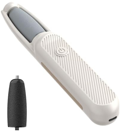 Remopador De Callos De Pie Eléctrico: Rasurador De Callus Recargable, Herramienta De Impermeable | Mango Ergonómico, La Piel Áspera Y Los Callos Duros, Ideales Para Uso En El Hogar Y
