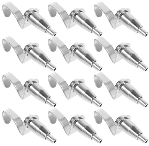 Zerodeko Crochets pour Cimaises en Câble d'Acier Réglables, Lot de 12 Pièces, Conçus pour Supports de Câbles Métalliques et Exposition Photo en Intérieur