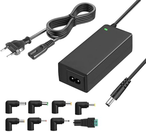 12V 5A Netzteil, 100V-240V AC zu DC 12 Volt 5.0A AC Adapter, passend für 12Vdc 5A 4A 3.5A 3A LCD Monitor CCTV Kamera LED Streifen Netzkabel.
