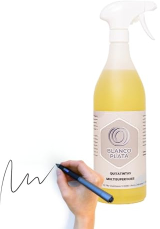 Blancoplata - Quitatintas Multisuperficies - Elimina La Tinta Sin Esfuerzo. Formato Spray 750ml Color Amarillo