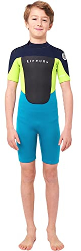 Rip Curl Boys Omega Back Zip Spring Suit 113BSP - Navy Wetsuit Size - 12 - Wetsuit Size - 12