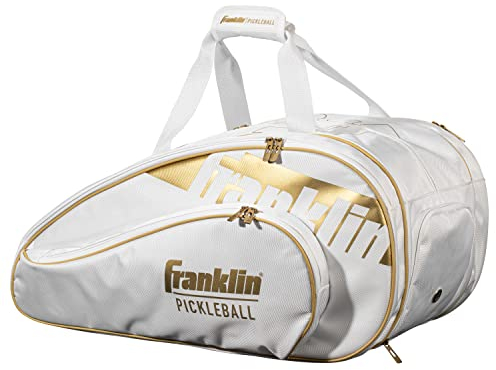 Franklin Sports Pickleball Paddeltasche – Pro Series Pickleball-Taschen für Paddel, Pickleballs, Ausrüstung + Ausrüstung – Pickleball-Paddeltaschen für Männer + Frauen – perfekt für Ausrüstung +